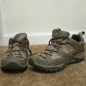 Olive Merrell Ankle Hiking Boots